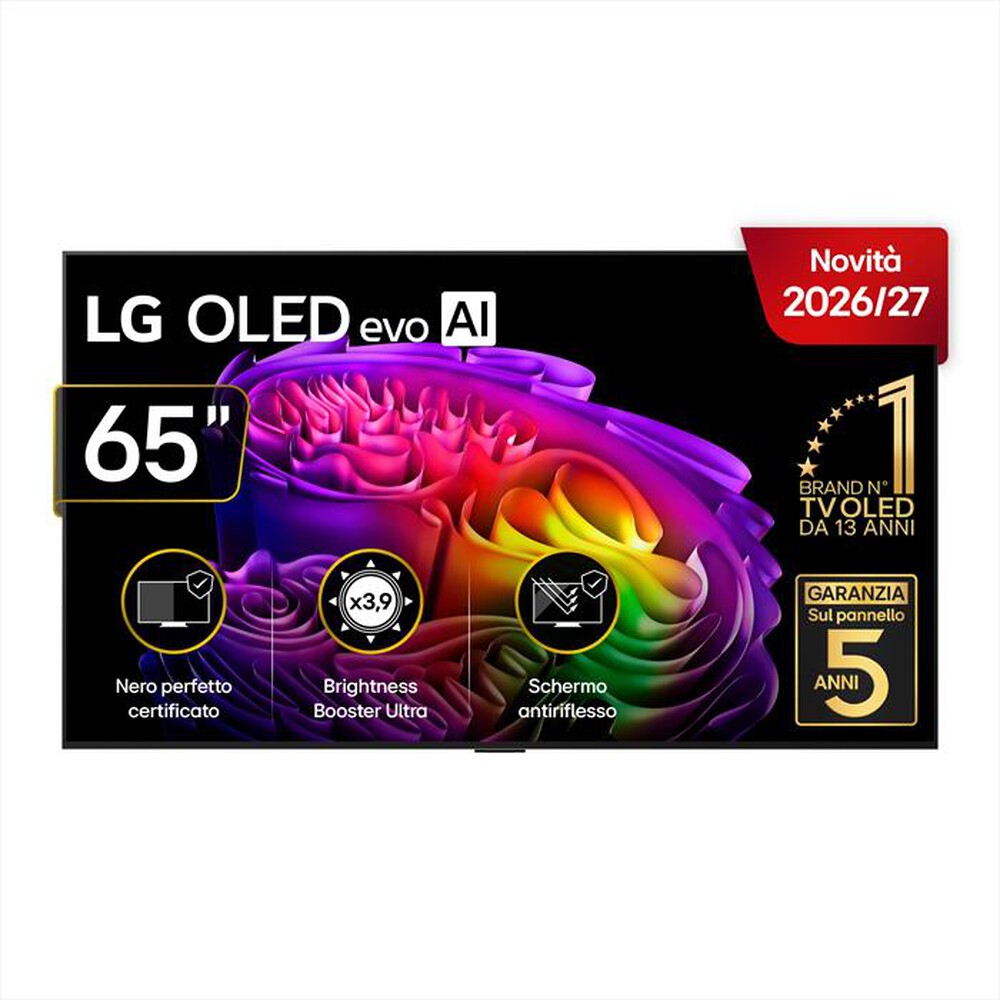 Immagine del prodotto LG - Smart TV OLED 4K 65" EVO AI G6 OLED65G64-Dark Satin Silver