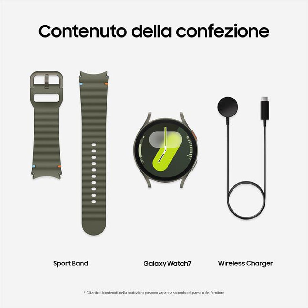Immagine del prodotto SAMSUNG - Galaxy Watch7 44mm BT-GREEN