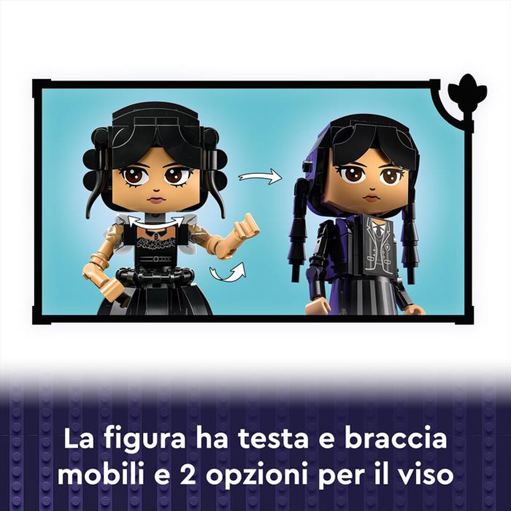 Immagine del prodotto LEGO - WEDNESDAY Personaggio di Mercoled&igrave; Addams 76780