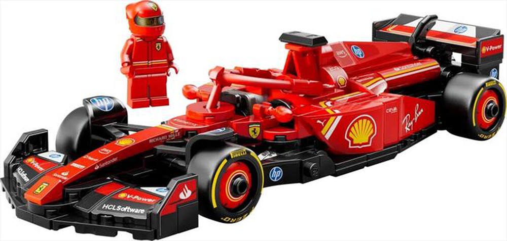 "LEGO - SPEED Auto da corsa F1 Ferrari SF-24 - 77242-Trasparente"