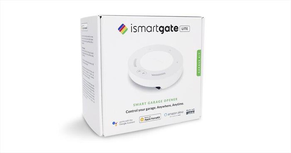 "ISMARTGATE - STANDARD LITE GARAGE-WHITE"