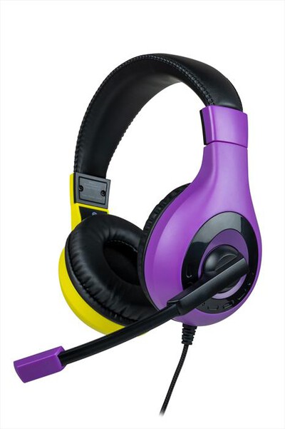 BIG BEN - CUFFIE STEREO GAMING V1 SWITCH-VIOLA/GIALLO