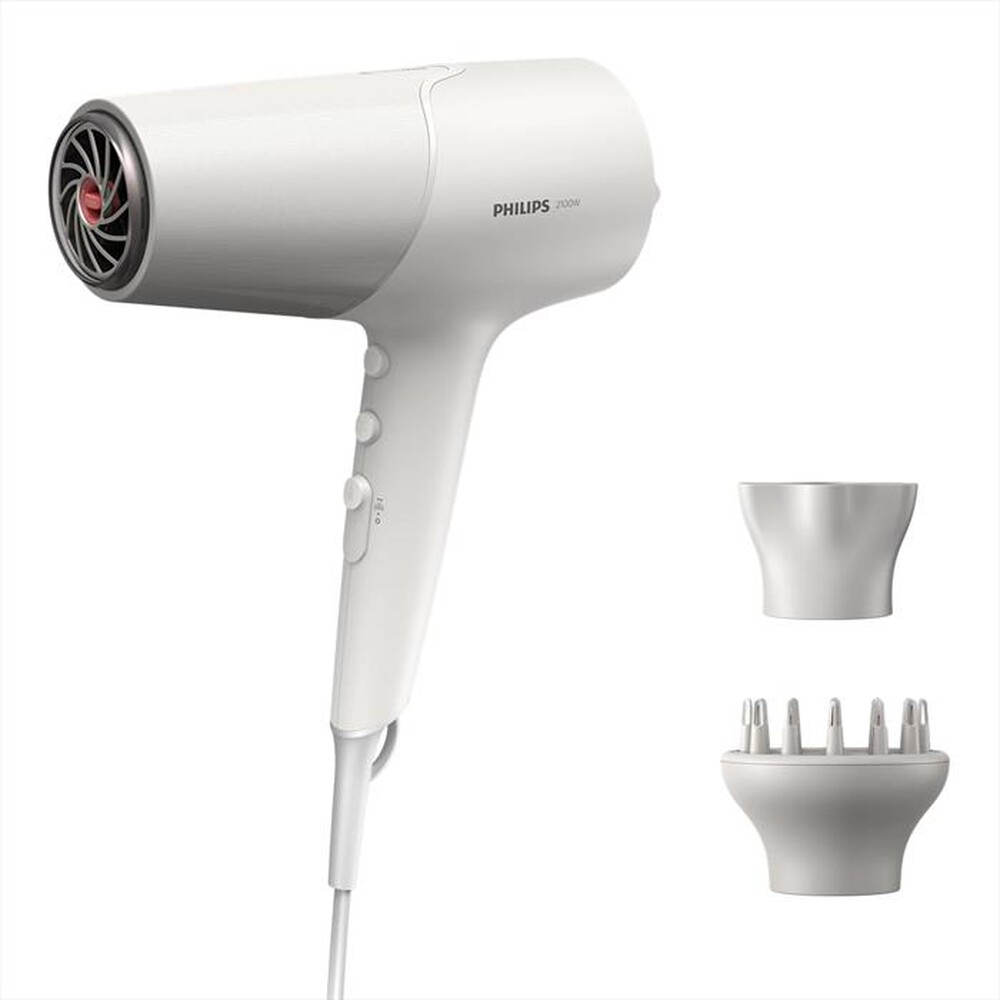 Immagine del prodotto PHILIPS - Asciugacapelli BHD501/20-Bianco e metallizzato