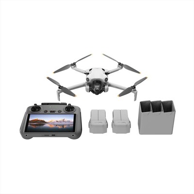 DJI - MINI 4 PRO FLY MORE COMBO CON RC 2-Grigio