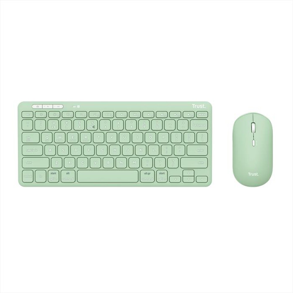 "TRUST - LYRA WL KEYBOARD & MOUSE-Green"