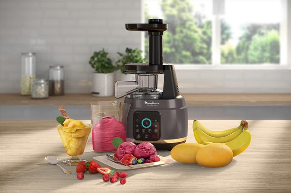"MOULINEX - ZU420E Juice & Clean, Estrattore di Succo a Freddo-German Paint"