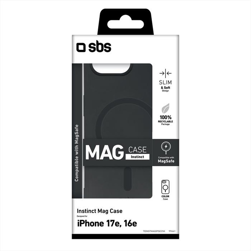 Immagine del prodotto SBS - Cover Instinct Mag TEINSTMAGIPSE25K iPhone SE 2025-Nero