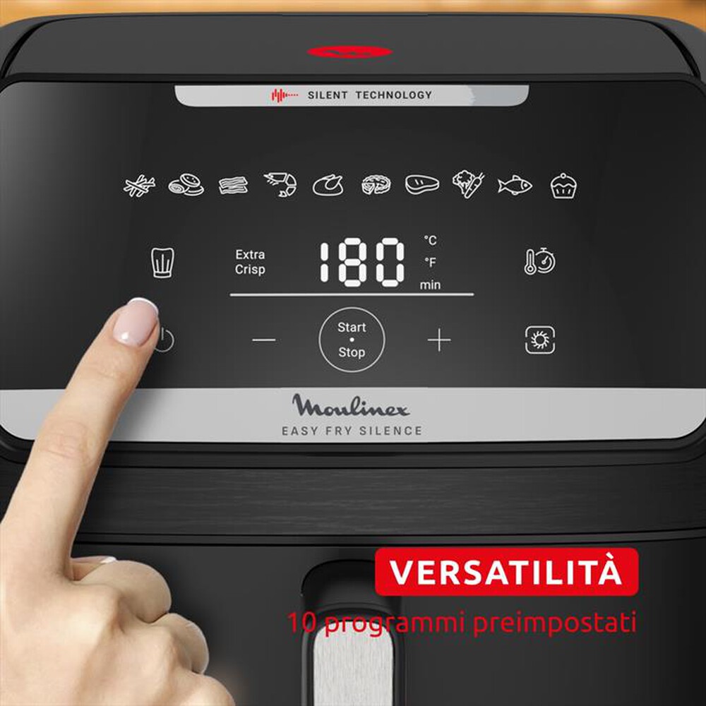 Immagine del prodotto MOULINEX - Friggitrice ad aria silenziosa 7L EZ8428F0-Nero