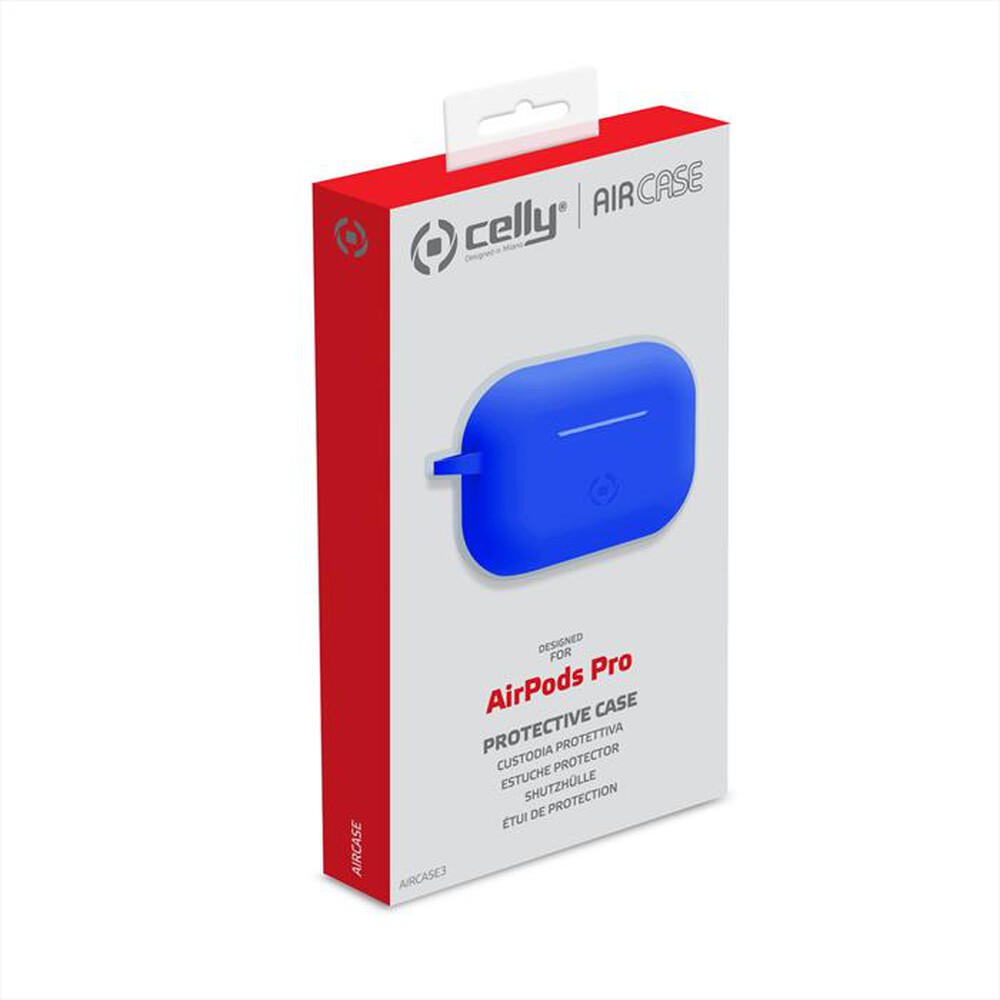 Immagine del prodotto CELLY - AIRCASE3BL - AIRPODS PRO CASE-BLU/SILICONE