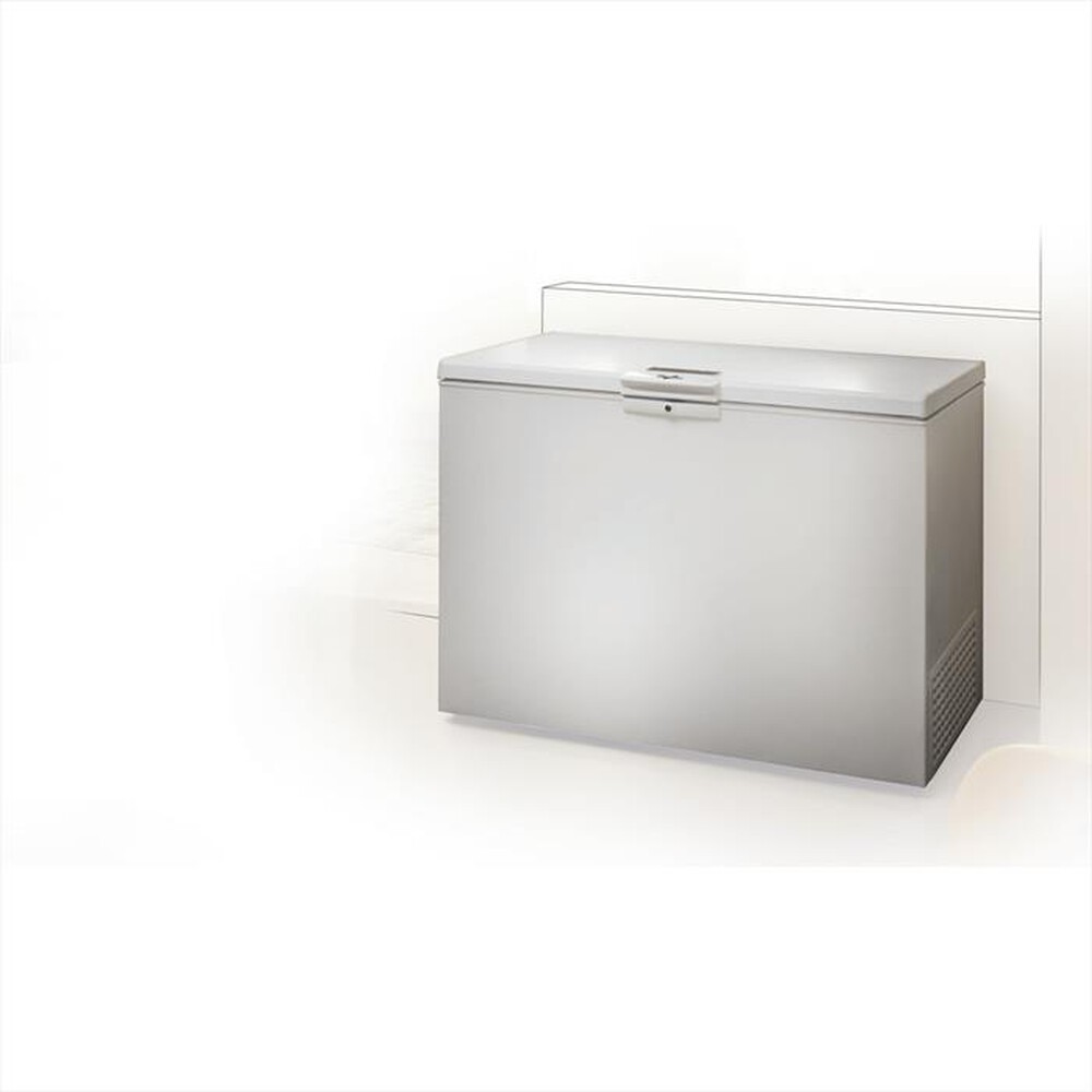 "WHIRLPOOL - Congelatore orizzontale WHE22333 4 Classe D 220 lt"