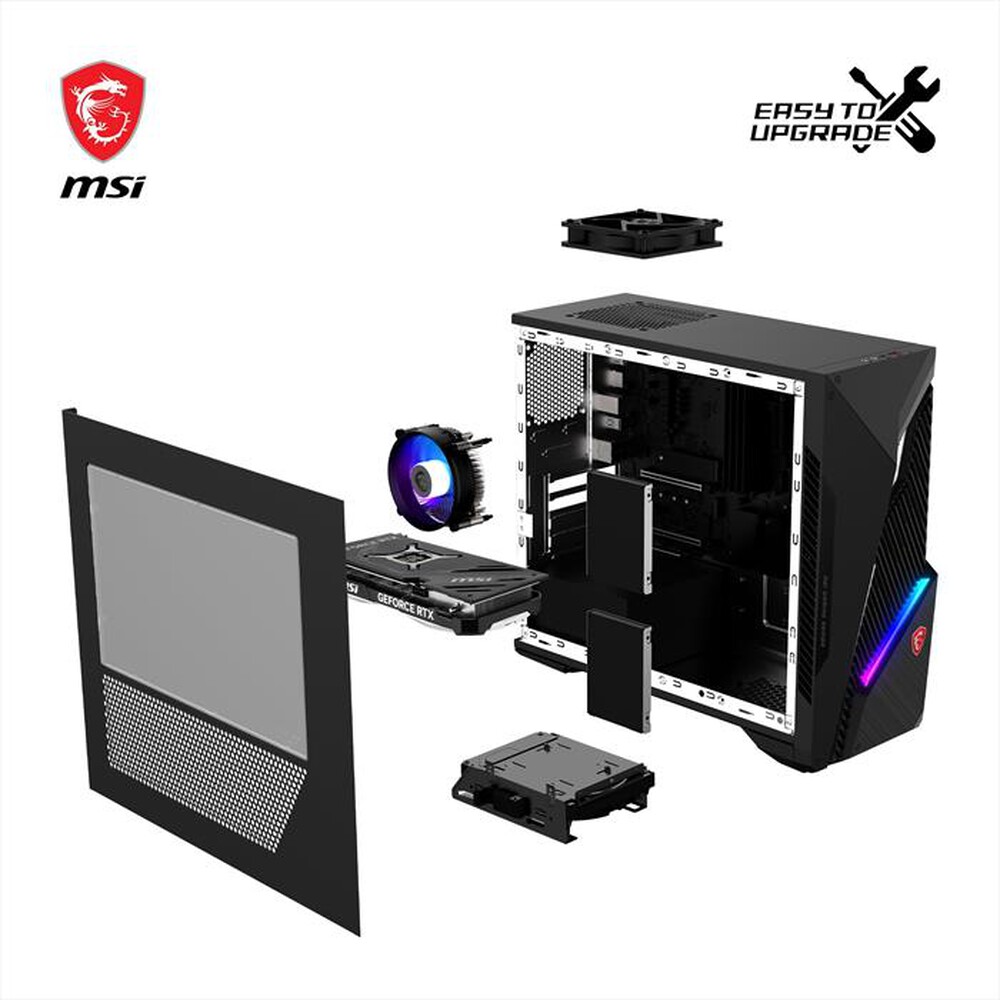 Immagine del prodotto MSI - Desktop MAG INFINITE S3 14NVL7-2834IT-Nero