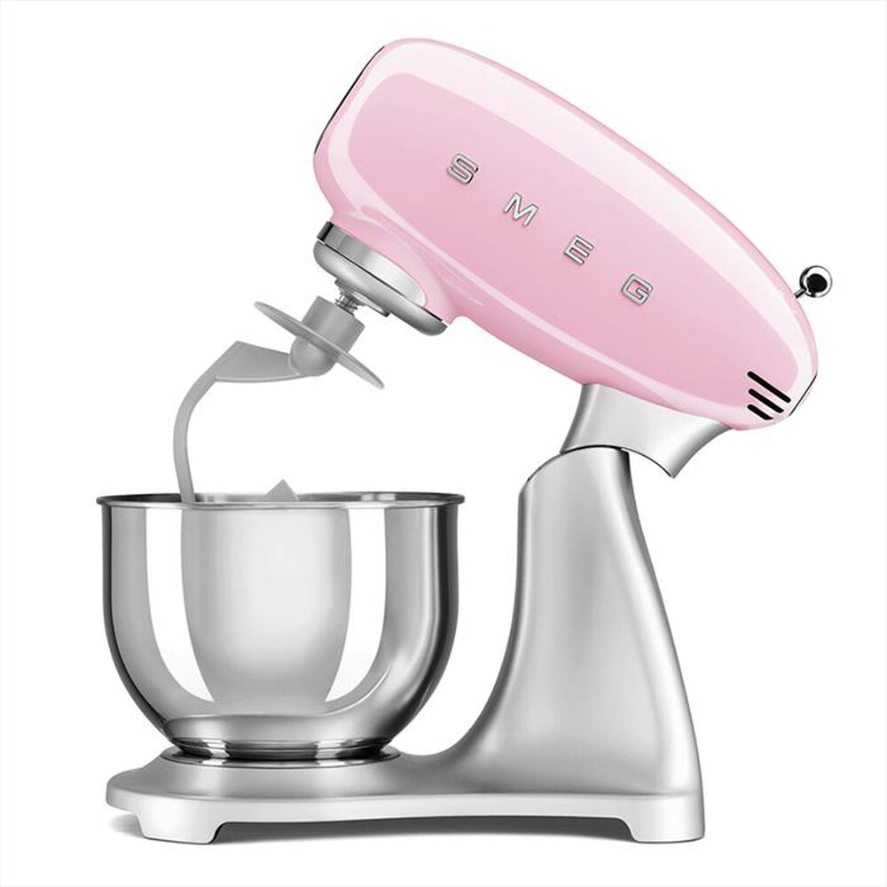 "SMEG - Impastatrice Standard 50's Style – SMF02PKEU-ROSA"