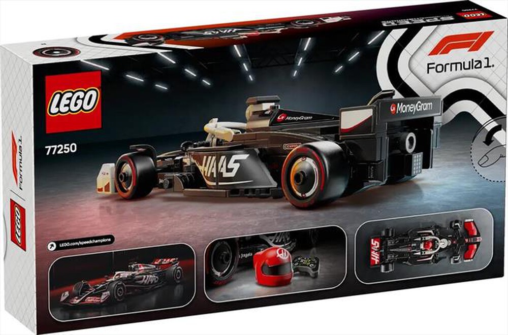 "LEGO - SPEED Auto da corsa MoneyGram Haas F1 Team - 77250-Multicolore"