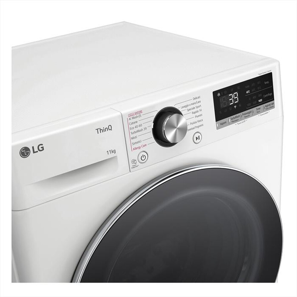 Immagine del prodotto LG - Lavatrice AI DD R7 F4R7011TSWC 11kg Classe A-Bianca