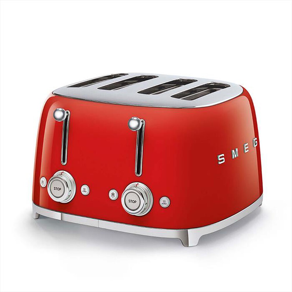 "SMEG - Tostapane 50's Style 4x4 fette – TSF03RDEU-rosso"