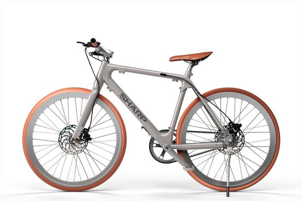 "SHARP - Bici elettrica a pedalata assistita BK-RS08E-S-Silver"