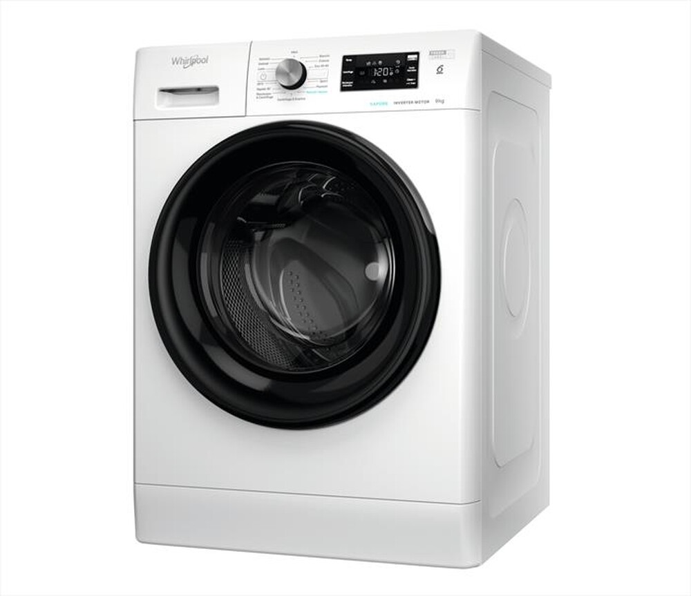 "WHIRLPOOL - Lavatrice FRESHCARE FFB D95 BV IT 9 Kg Classe B-Bianco"