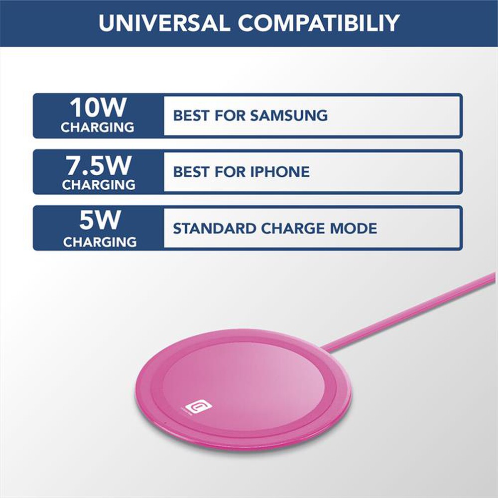 Immagine del prodotto CELLULARLINE - WIRELESSCOLOR10WP-Rosa