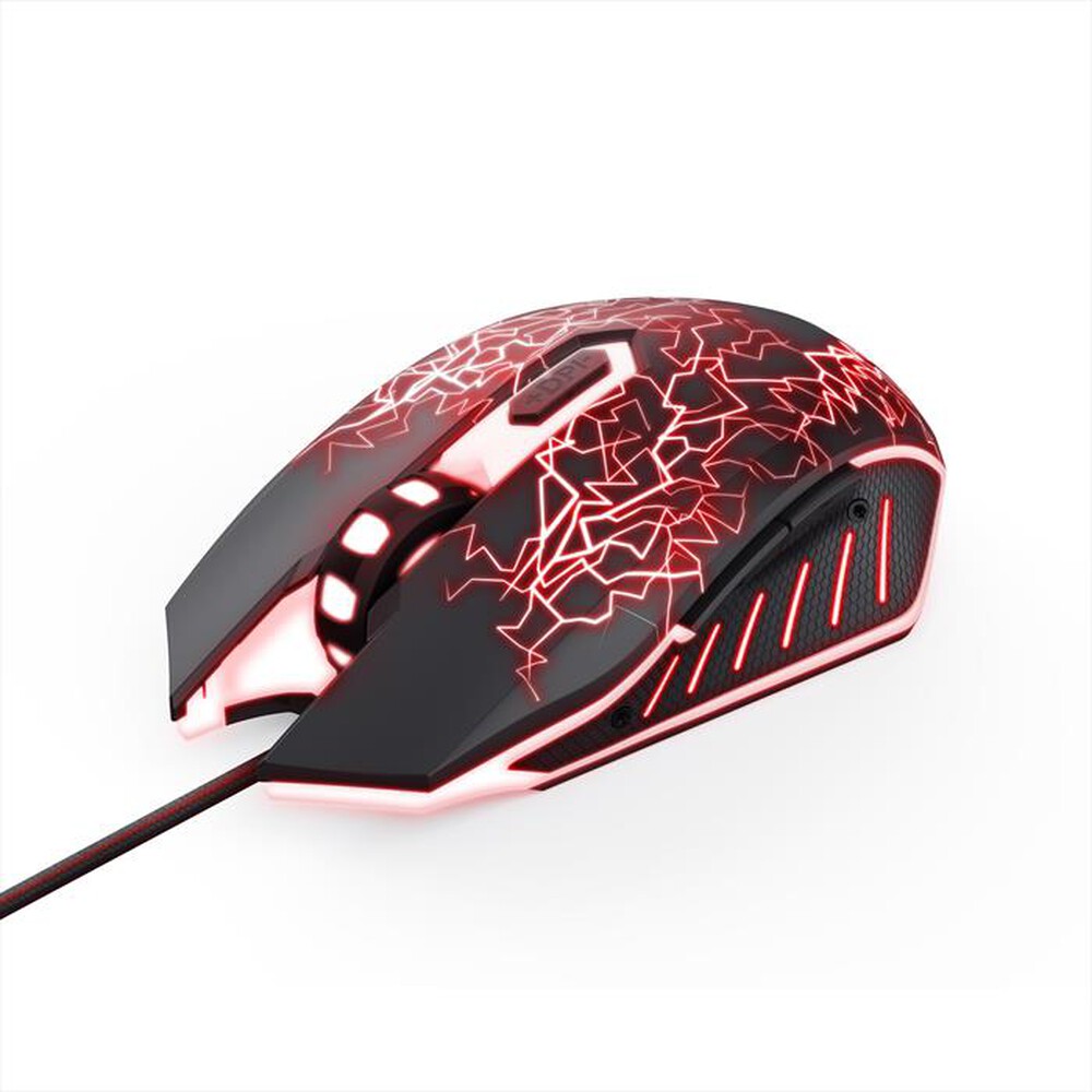 "TRUST - BASICS GAMING MOUSE & PAD-Black"