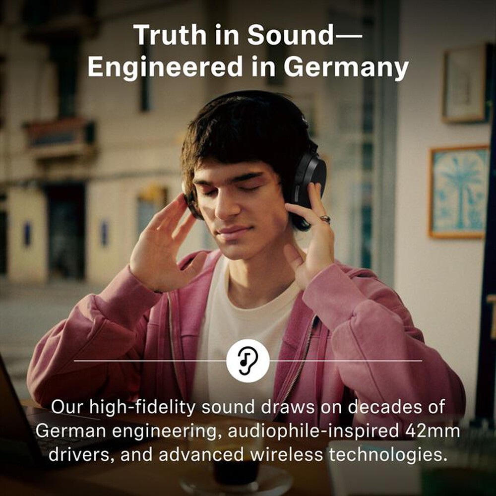 Immagine del prodotto SENNHEISER - Cuffia circumaurale wireless Bluetooth MOMENTUM 5-DENIM