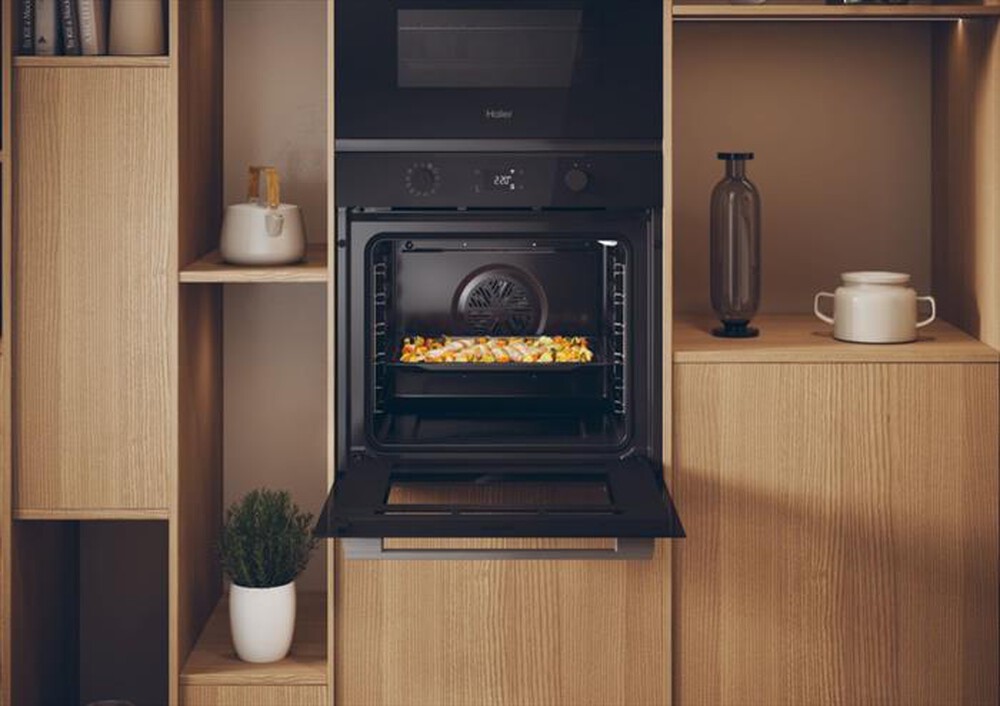 "HAIER - Forno incasso elettrico H6 ID23B3HTX Classe A++-Black"