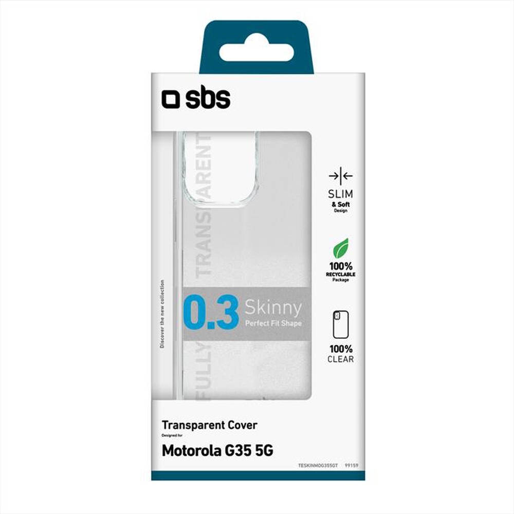 Immagine del prodotto SBS - Cover Skinny Motorola G35 5G TESKINMOG355GT-Trasparente