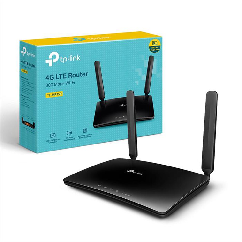 "TP-LINK - TL-MR150 - ROUTER 4G FINO A 150MBPS - WI-FI"