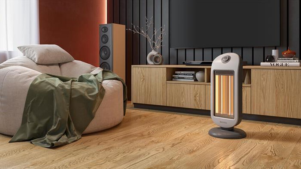 Immagine del prodotto OLIMPIA SPLENDID - Stufa elettrica CARBON TWIST-Grigio chiaro e scuro