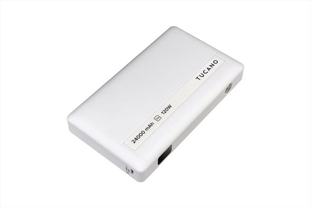 "TUCANO - POWER BANK DA 120W PER LAPTOP-BIANCO"