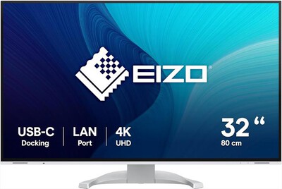 EIZO - Monitor LCD FHD 32" FLEXSCAN 32" EV3240X-bianco
