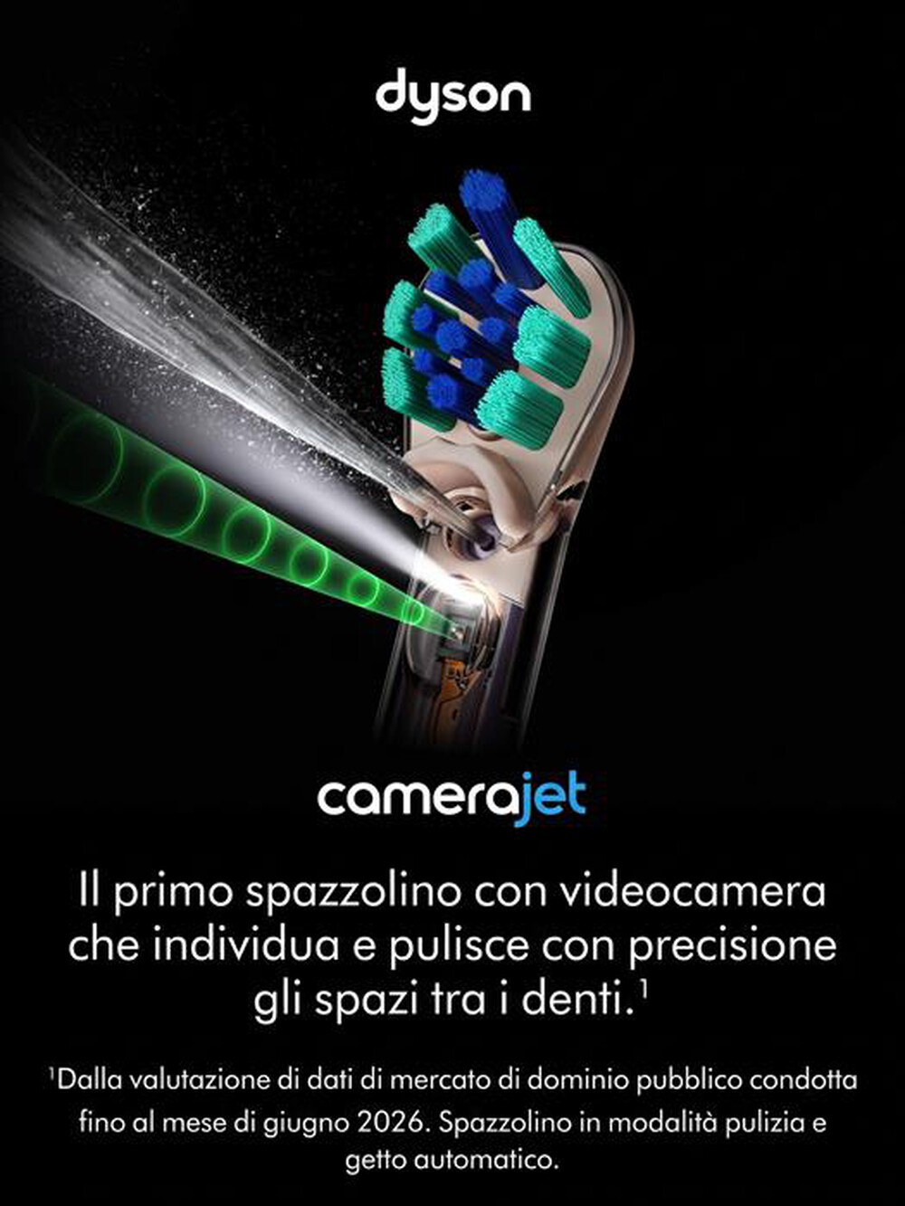 Immagine del prodotto DYSON - CAMERAJET Spazzolino elettrico e idropulsore-Ceramic Ultra Blue