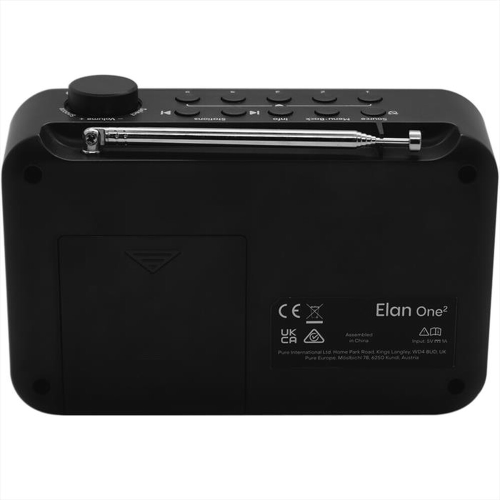"PURE - Radio FM Elan ONE2-Charcoal"
