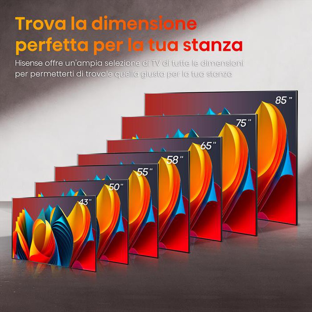 Immagine del prodotto HISENSE - Smart TV Q-LED UHD 4K 75" 75E79NQ-NERO