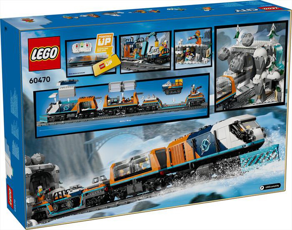 "LEGO - TRENO ESPRESSO ARTICO DEGLI ESPLORATORI-,"