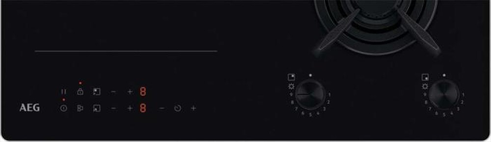 Immagine del prodotto AEG - Piano cottura gas + elettrico CN071436DH-Nero