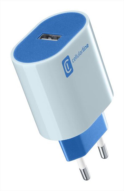 CELLULARLINE - Carica Batterie ACHUSBSMART12WB-Blu