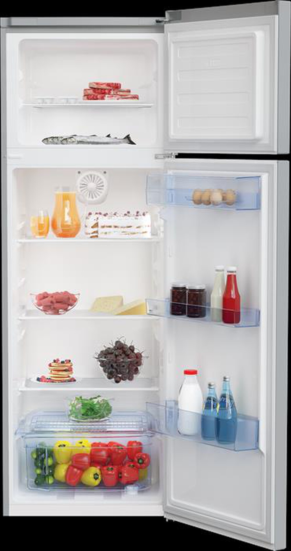 Immagine del prodotto BEKO - Frigorifero 2 porte RDSA310M30SN Classe F 310lt-Argento