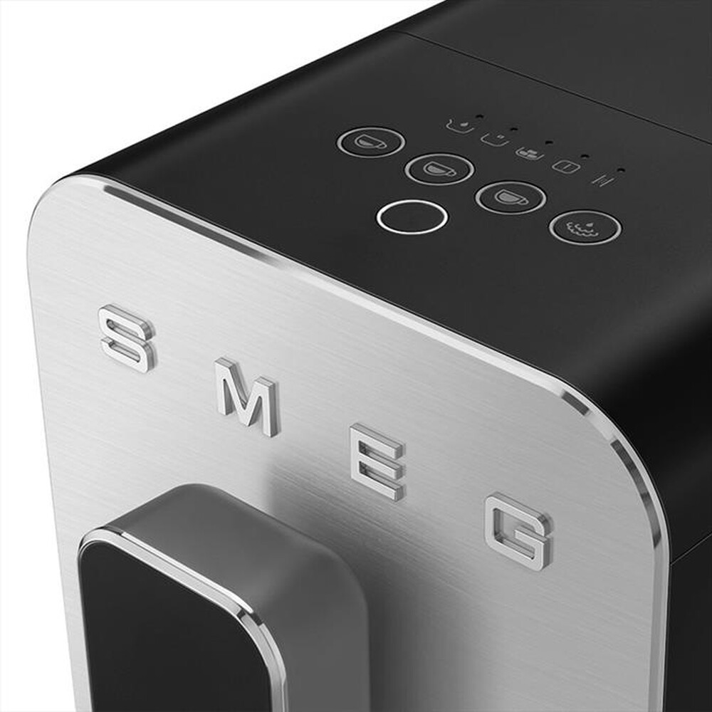"SMEG - Macchina Caffè Automatica 50's Style – BCC02BLMEU-Nero Opaco"