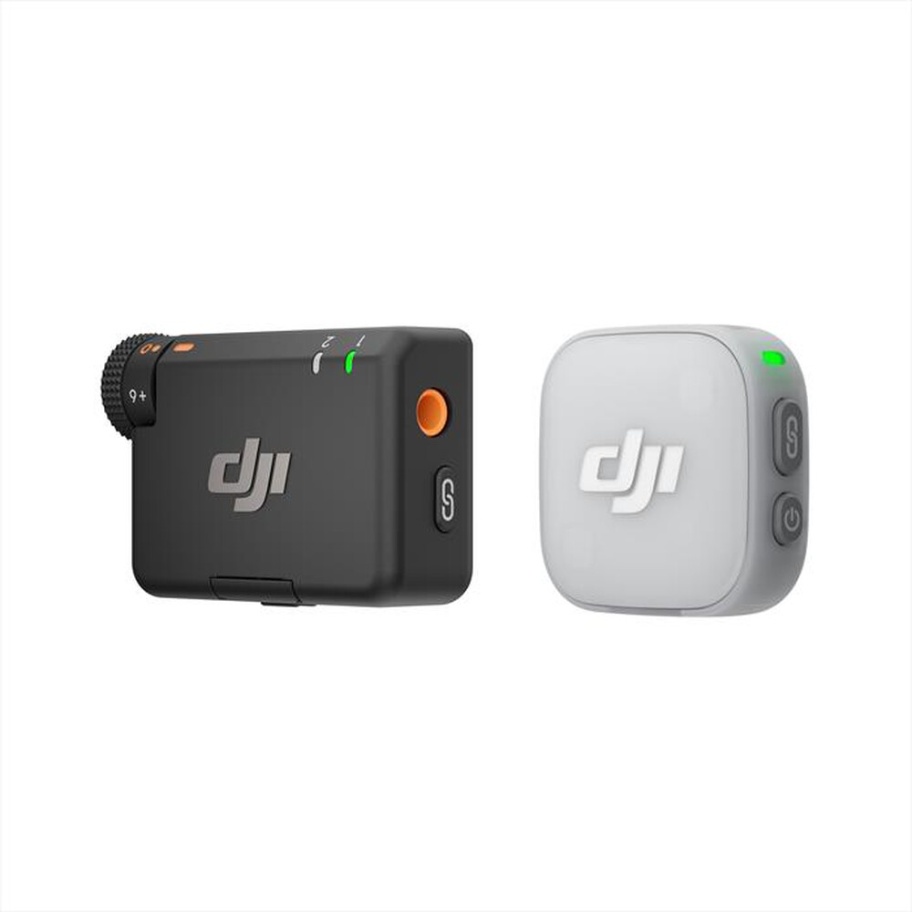 Immagine del prodotto DJI - Mini microfono senza fili MIC MINI 2 (1 TX + 1 RX)-trasparente