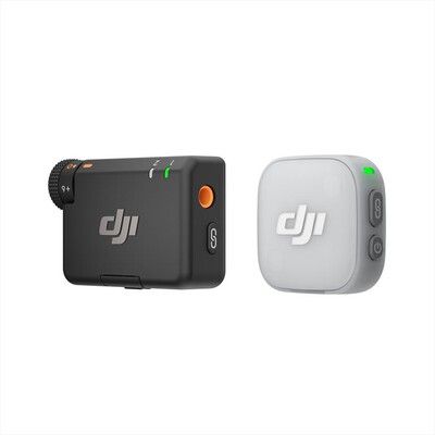DJI - Mini microfono senza fili MIC MINI 2 (1 TX + 1 RX)-trasparente