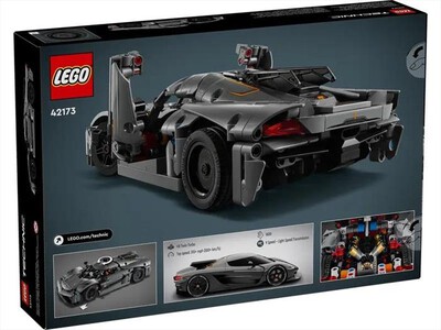 LEGO - HYPERCAR KOENGISEGG JESKO ABSOLUT GRIGIA - 42173-Multicolore