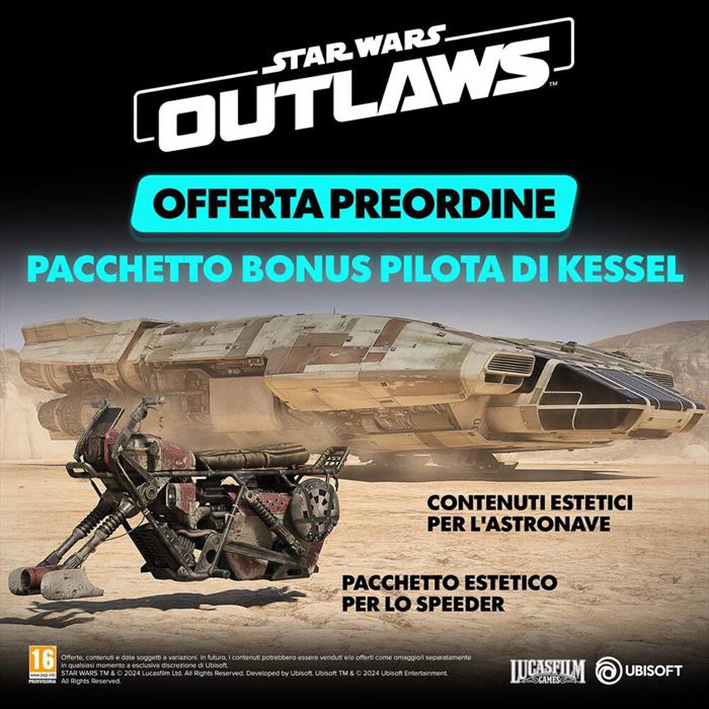 Immagine del prodotto UBISOFT - STAR WARS OUTLAWS PS5