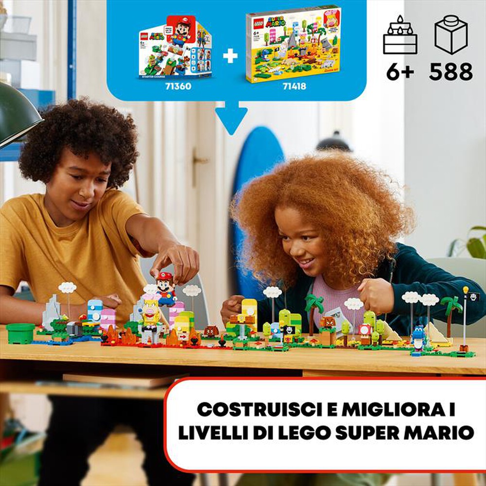 Immagine del prodotto LEGO - SUPER MARIO TOOLBOX CREATIVA - 71418