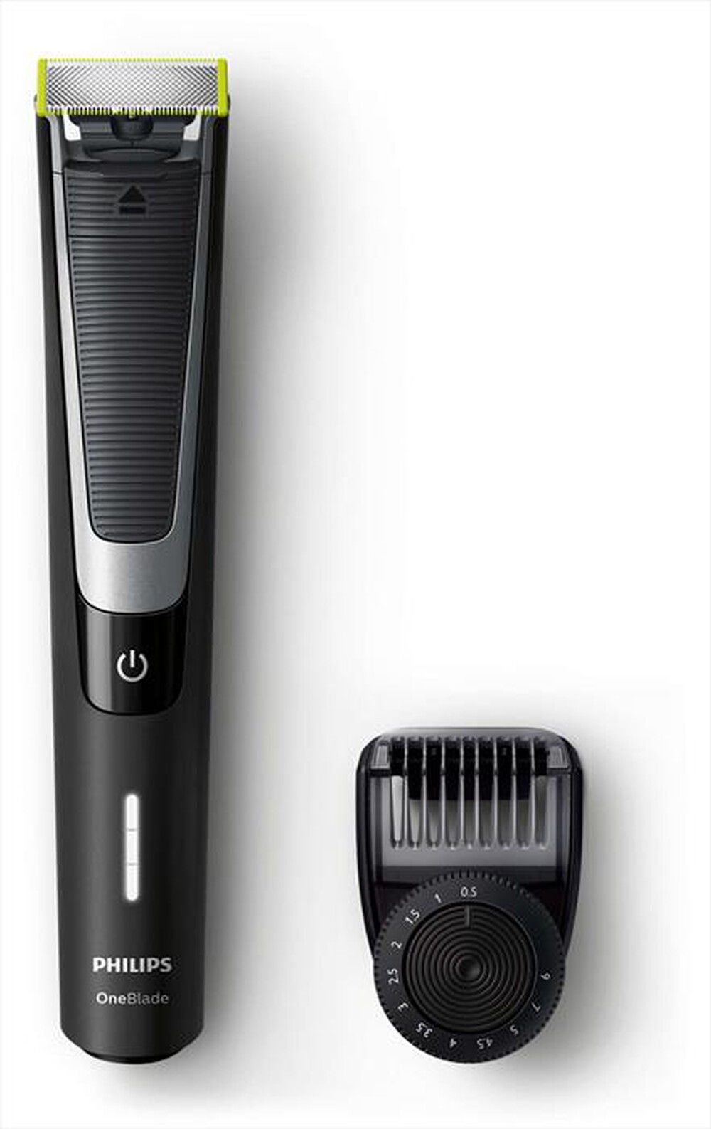 "PHILIPS - QP6510 OneBlade Pro-Nero e argento lama"