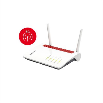 FRITZ! - Router BOX 6850 5G-bianco/rosso