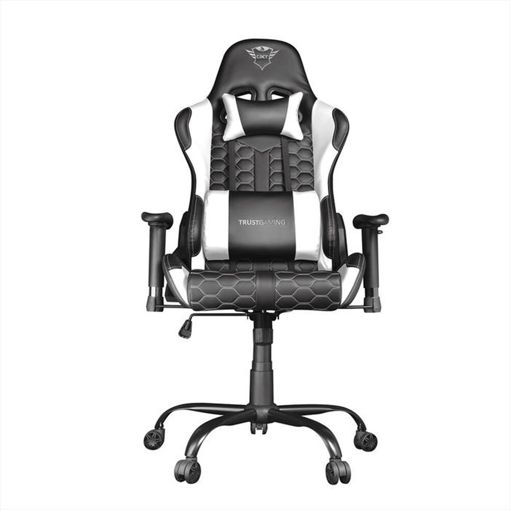 "TRUST - Sedia gaming GXT708W RESTO-Black/White"