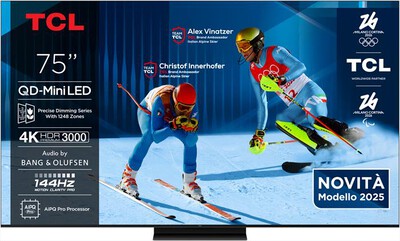 TCL - Smart TV MINI LED UHD 4K 75" 75C79K-Metallic