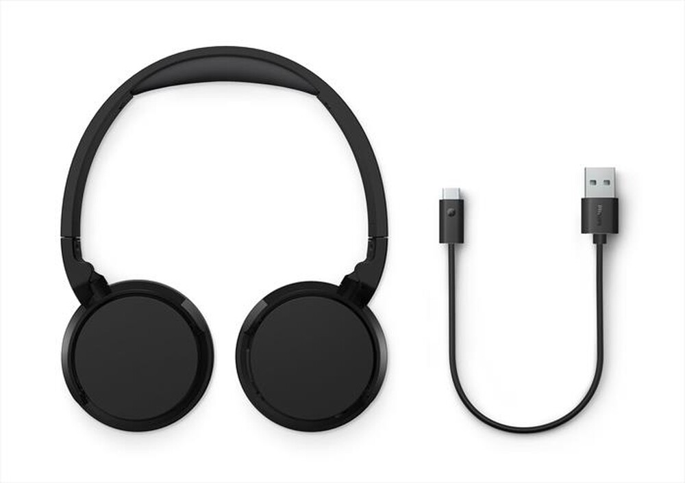 "PHILIPS - Cuffie a padiglione chiuso TAH3209BK/00-BLACK"