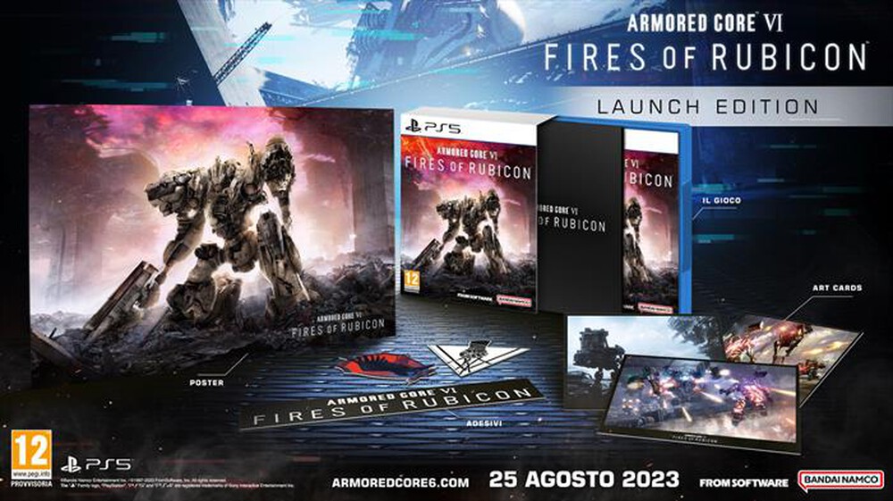 Immagine del prodotto NAMCO - ARMORED CORE VI: FIRES OF RUBICON LAUNCH ED. PS5