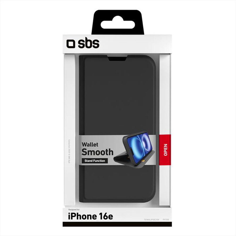 "SBS - Cover TEWALIPSE25K per iPhone SE 2025-Nero"